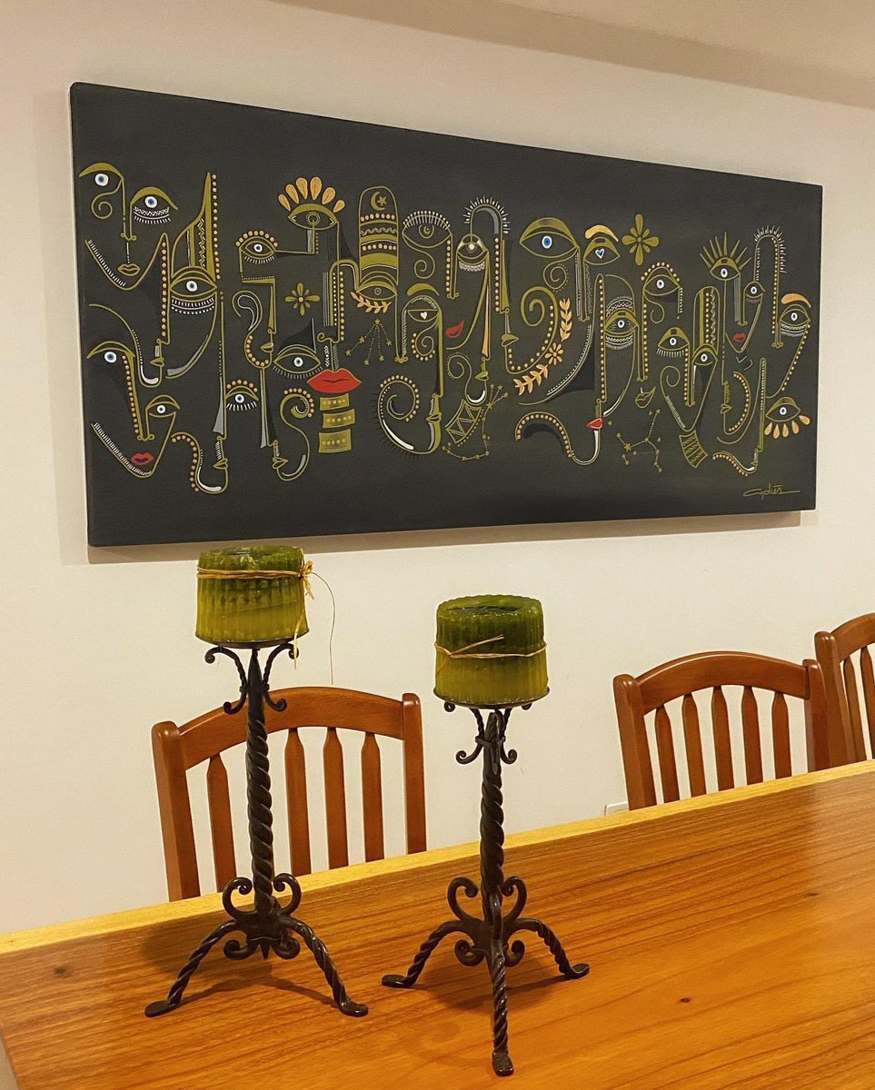 "Blessing of the Universe". Without a doubt it has become one of my favorite works 😍, I really enjoyed the creation process. In addition, the artwork has a lot of meaning, since it is full of good luck charms.

#NFTs #nftart #NFTartist #art #artwork