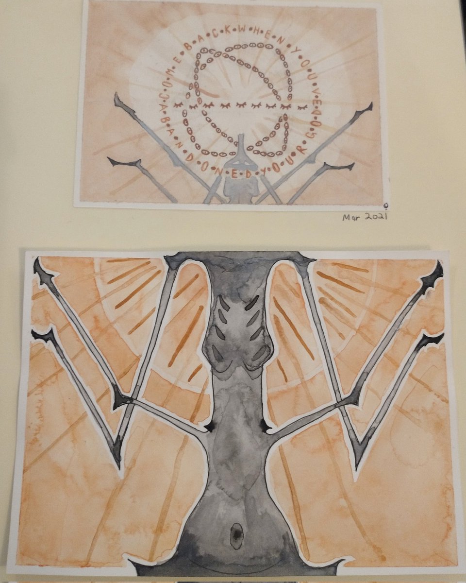 WerewolfTParty's tweet photo. Angel: Part Two

I'm not sure if this is a single creature or a species yet. All I know for sure is they began their lifecycle as a human who died of starvation

Done as part of an Exquisite Corpse for class

#myart #watercolors #angels (kind of) #gwcart #equisitecorpse https://t.co/oSw1vsFvmY