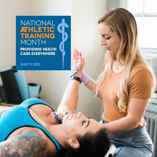 mayonemke's tweet photo. Did you know our clinic is owned and primarily staffed by Athletic Trainers?

March is National Athletic Training month and we want to celebrate by giving a special shout out to the ATs on our team.

#natm2022 @NATA1950 https://t.co/8lF6DF7naZ