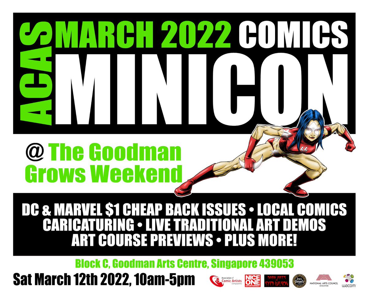 acascomics's tweet photo. ACAS March 2022 Comics Minicon at The Goodman Grows Weekend! We’re locked and loaded with stacks of cheap Marvel &amp; DC $1 Comics! Don’t miss it 😁 https://t.co/oLvqhJ0yDp