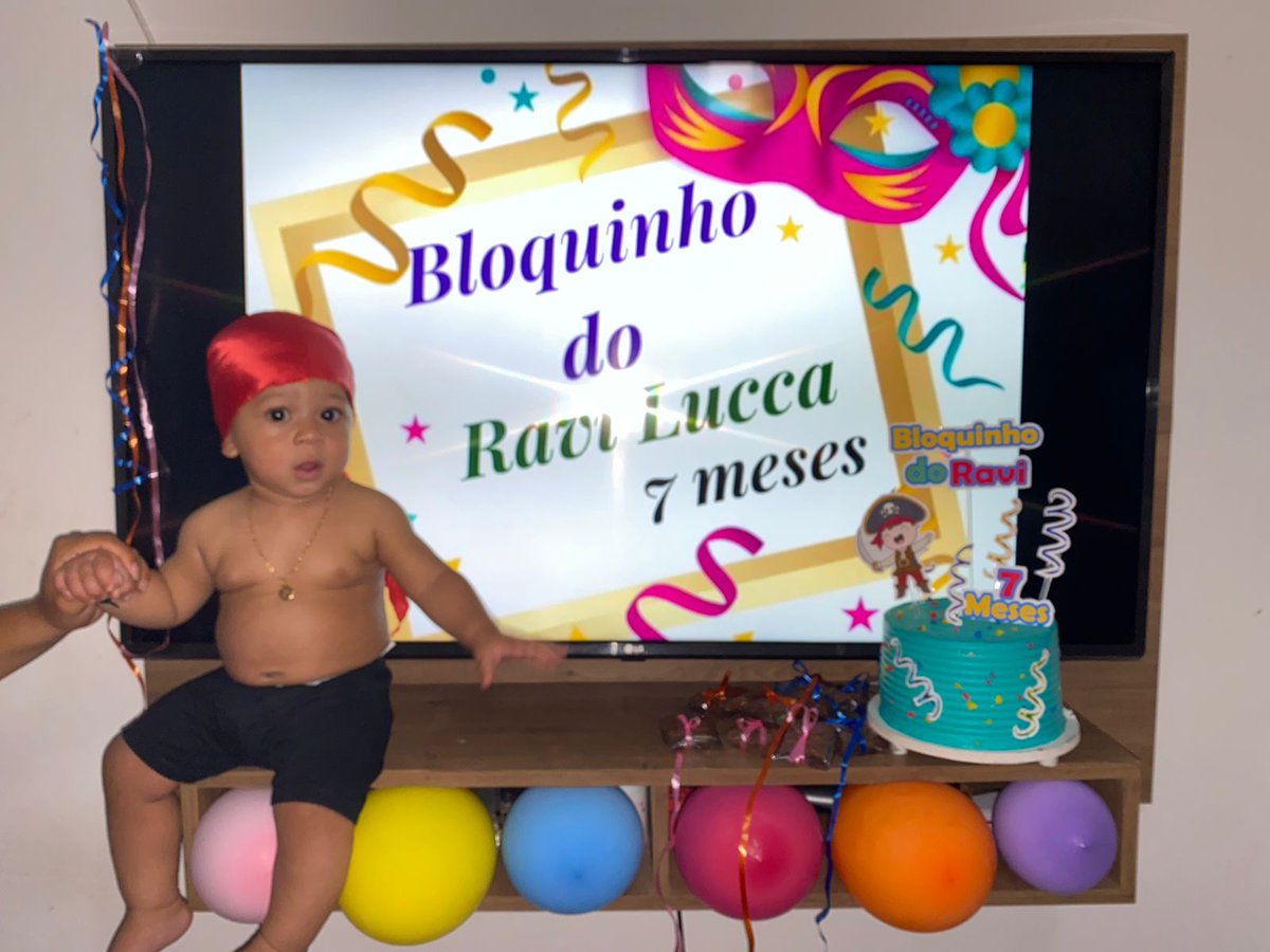 ManuuNanica's tweet photo. 7 meses do meu vido, pirata da mamãe ❤🥰 https://t.co/UT9sTVDzO7