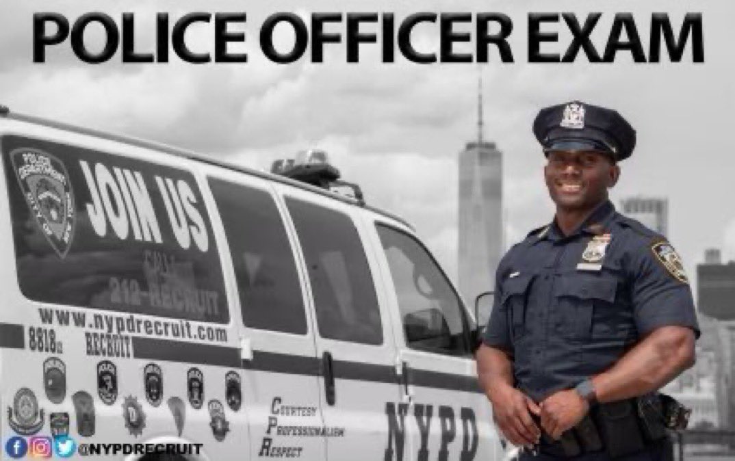 NYPD 81st Precinct on Twitter "The filing period for the next Police Officer exam is open until