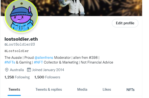 Just wanted to shout out and say thanks for 1500 followers! LOOK MA! I MADE IT