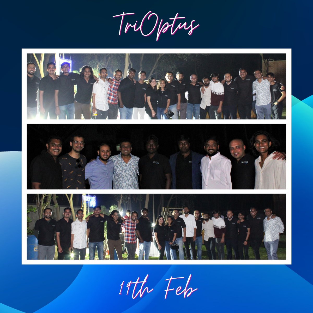 TriOptus's tweet photo. Each TriOptan contributed their time, energy and skills in 2021 towards the success of our company. We thank all our employees and consultants for their hardwork and commitment in delivering extraordinary results. A celebration is must! #gratitude #ThankYou #EmployeeAppreciation https://t.co/Epk87DatRP