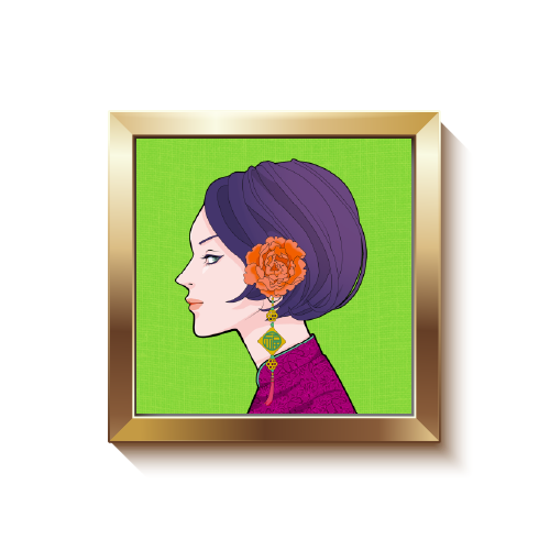 横顔シリーズのtwitterイラスト検索結果