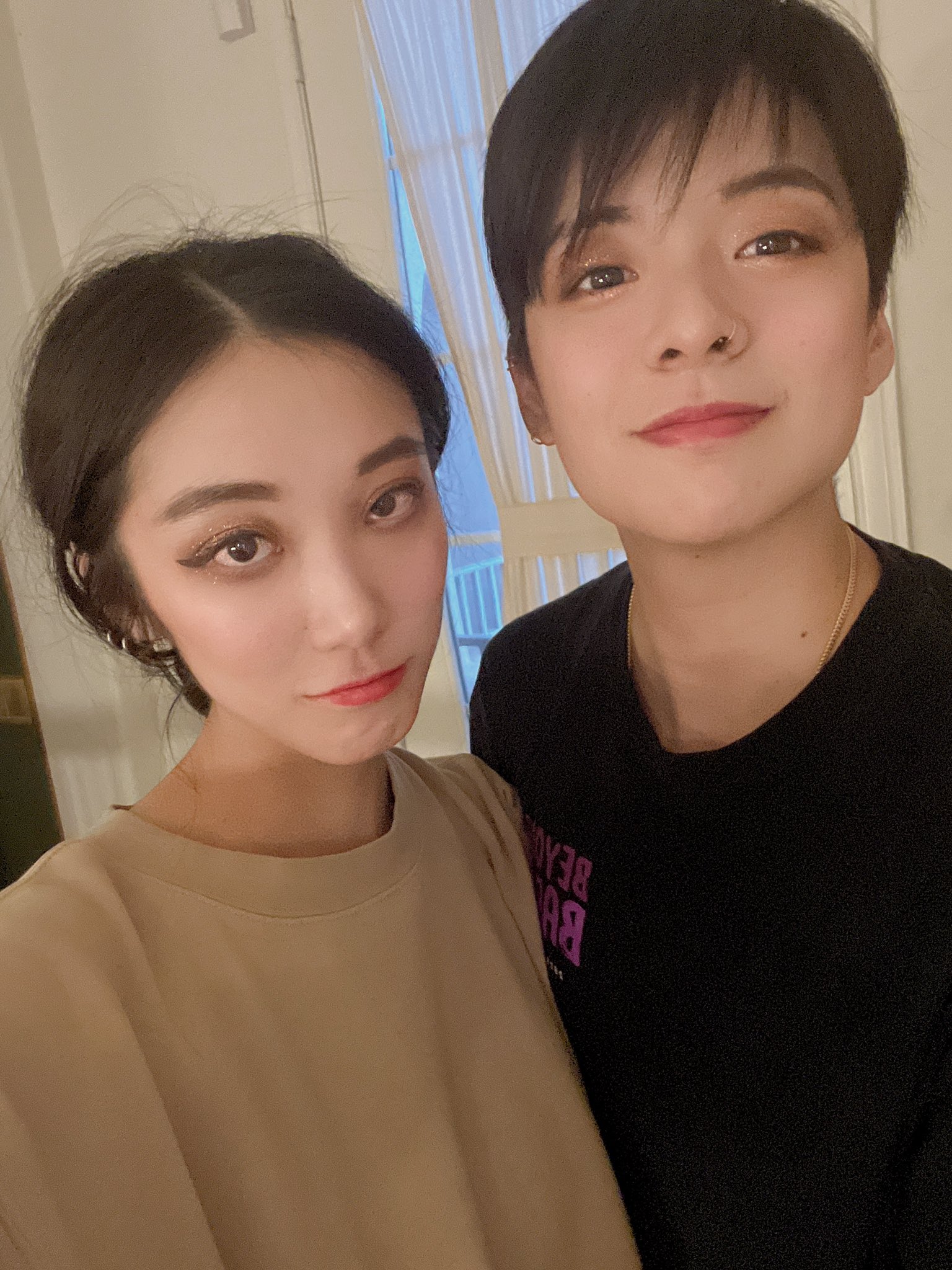 triciaisabirdy on X: I did @amberliu's makeup and she did mine lol, who  did a better job? t.coPDX0aWntfQ  X