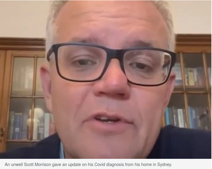 THE_Russell's tweet photo. @BelindaJones68 He's faking.
The country's in crisis, climate change is the culprit and he doesn't like being held accountable.
His so-called #Covid19 'infection' is simply his cunning plan to get away.
#SLOTHmo
#auspol #ScottyDoesNothing #PutTheLiberalsLast https://t.co/Ecn7J7HwOS