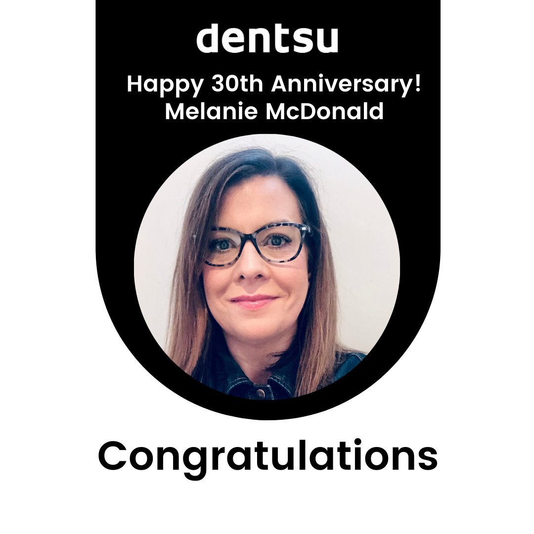 PEOPLE | Huge congratulations to Melanie McDonald who has been with dentsu for 30+ years from Mitchell &amp; Partners, to MPG, Aegis, and now Amplifi.

Well done Melanie this is phenomenal...!
