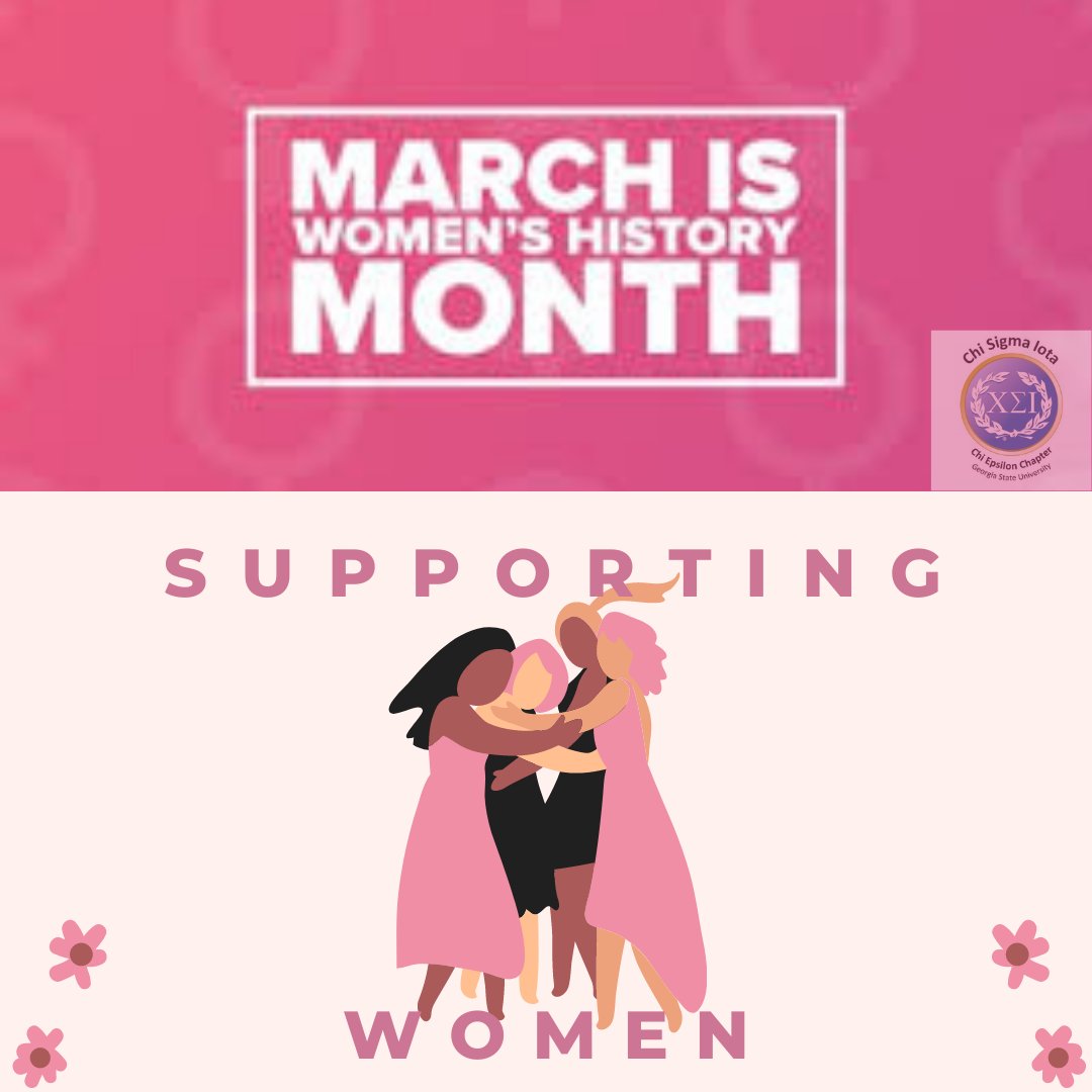 ChiEpsilonCSI's tweet photo. Chi Epsilon celebrates Women's History Month! https://t.co/19XlSbN4Bj