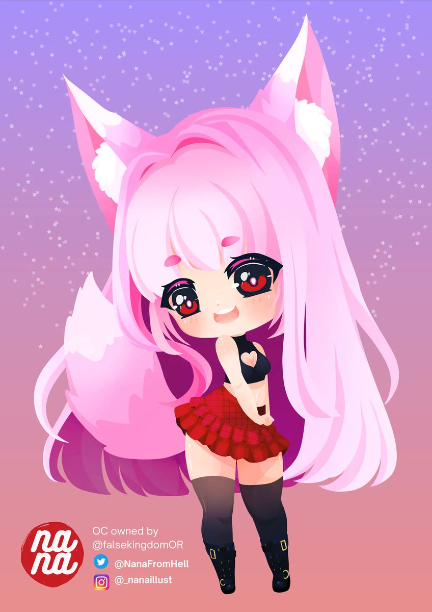 Falsekko's tweet photo. Art by @NanaFromHell
C: lineless chibi ❤
Tags: #falseillust #vtuber #vtuberillust #vtuberEN #vtuberuprising https://t.co/LdurGA84X7