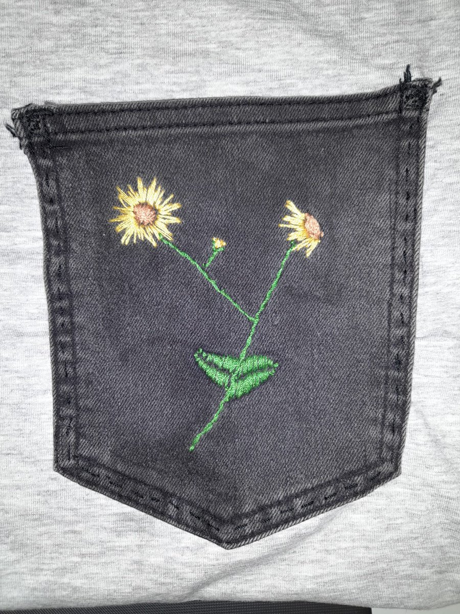 GCCHomeEc's tweet photo. Excellent work by 2nd yr #HomeEconomics students who are finishing up CBA 1 #creativetextiles 🥳

Students upcycled an old t-shirt by mixing materials &amp; adding decorative hand embroidery designs 😎

#subjectforlife #skillsforlife @jctHomeEc @ATHE_HomeEc https://t.co/Y9irRmaTAL