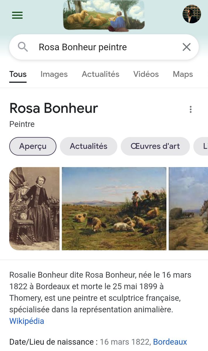vroumeas's tweet photo. Doodle Google du jour #UnJourUneArtiste ;-) @LaurePressac https://t.co/OqoeVzGeGu
