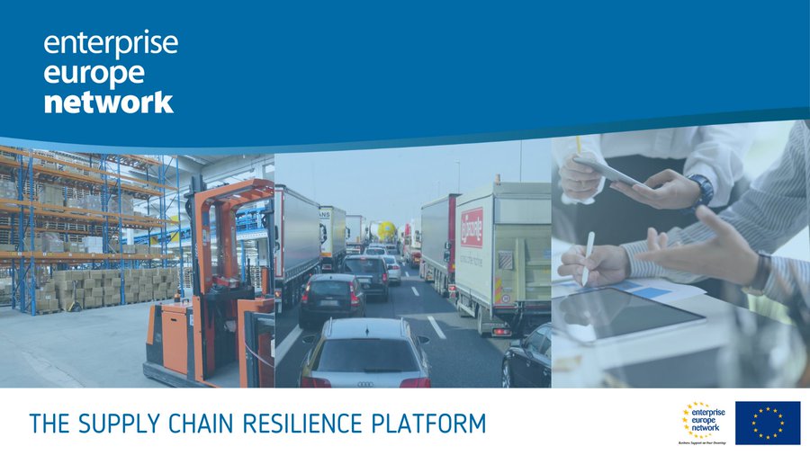 EU_Growth's tweet photo. Is your business affected by supply chain shortages📉, or can you help #SMEs and #EUIndustry mitigate them?
Register📄🖊️ on the Supply Chain Resilience platform & connect with partners to secure international supply chains👉 https://t.co/2TkeI69lt8
#SingleMarket #ResilientEU https://t.co/Y7OeyTX3Cn