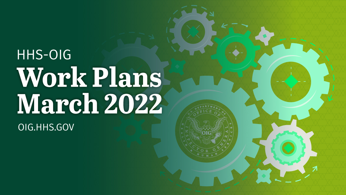 OIG at HHS on Twitter "HHSOIG's Work Plan page houses a list of