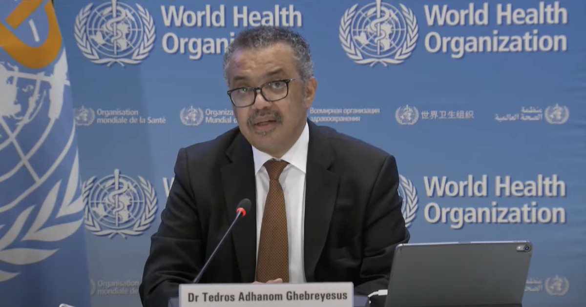 "The situation is catastrophic," says <a href="/WHO/">World Health Organization (WHO)</a> chief <a href="/DrTedros/">Tedros Adhanom Ghebreyesus</a> about the conflict in #Ethiopia. 

"The blockade on communications, including on journalists being able to report from #Tigray, means it remains a forgotten crisis – out of sight, and out of mind."