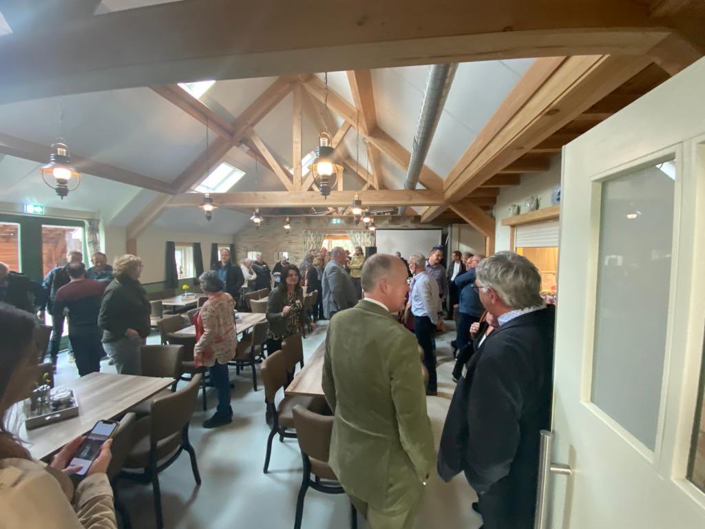 <a href="/cdkfryslan/">CdK Brok</a> iepene hjoed de nije ûntfangstromte fan iepenloftmuseum De Spitkeet yn De Harkema. Hiermee kan het museum het toenemende aantal bezoekers goed ontvangen en is De Spitkeet klaar voor de toekomst! #IepenMienskipsfûns <a href="/provfryslan/">Provincie Fryslân</a> <a href="/achtkarspelen/">gemeente Achtkarspelen</a> <a href="/tdiel/">Tytsjerksteradiel</a> <a href="/despitkeet/">despitkeet</a>