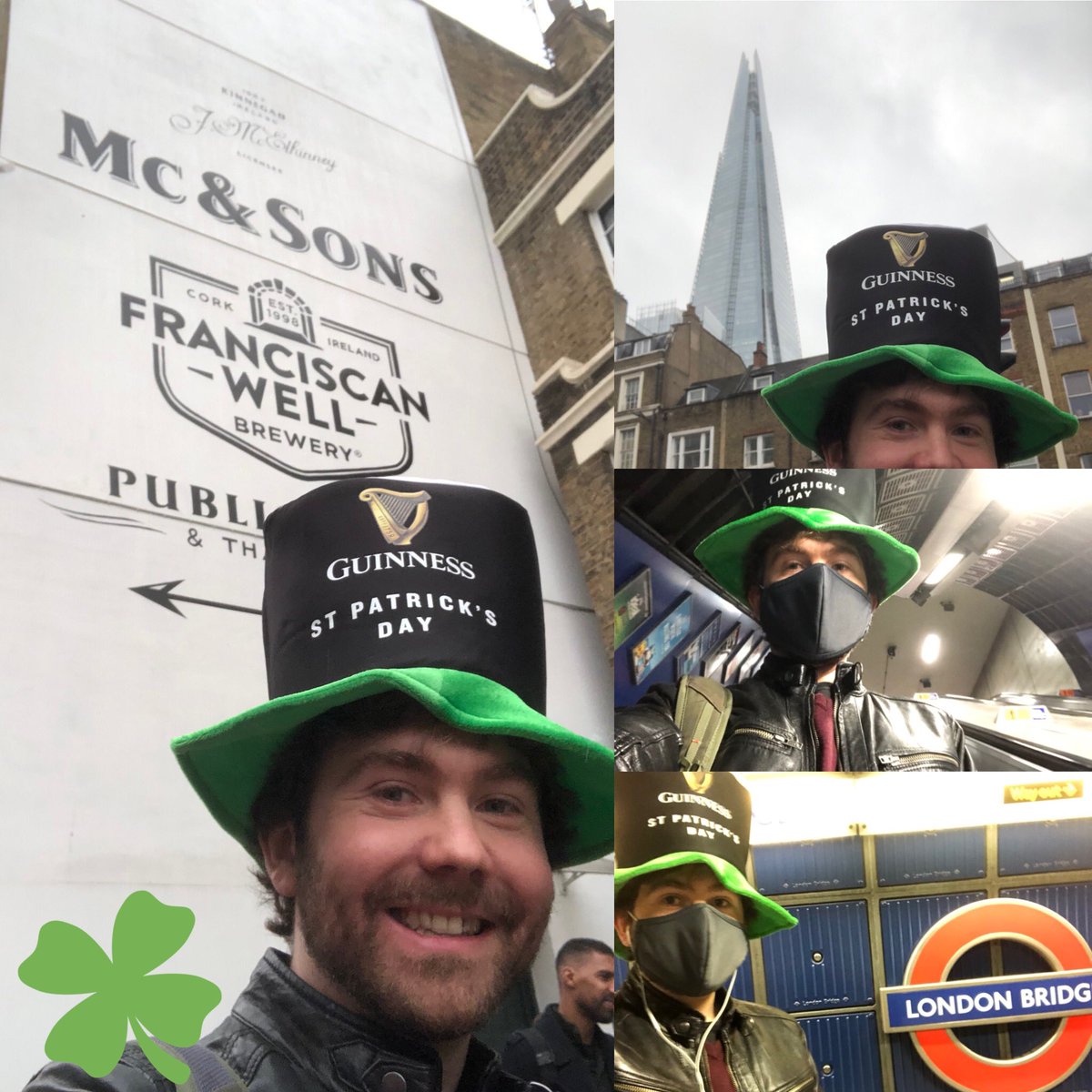 See you tomorrow! #StPatricksDay <a href="/mcandsonslondon/">Mc & Sons London</a> Hats at the ready! <a href="/_theCapptain/">Rachel Capp</a> <a href="/JohnMCrisp/">John Crisp 🧱</a> <a href="/jason_marden_42/">Jason Marden</a>