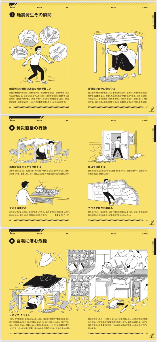 JasmineMarimo's tweet photo. 地震発生時の行動、発災時のNG行動、避難の判断、在宅避難するときの用意、断水時の対処法などなど。私も念のためお風呂に水溜めておこう https://t.co/tWBqQdcjKm