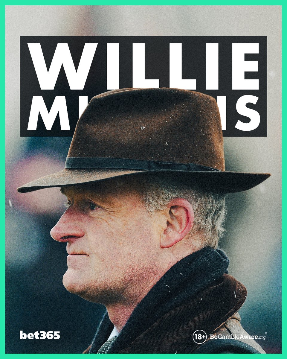 bet365's tweet photo. One Champion Chase
Two Stayers' Hurdles
Two Gold Cups
Four Champion Hurdles

Willie Mullins has now won all four Championship races at the Cheltenham Festival.

#CheltenhamFestival https://t.co/FhupNOt280