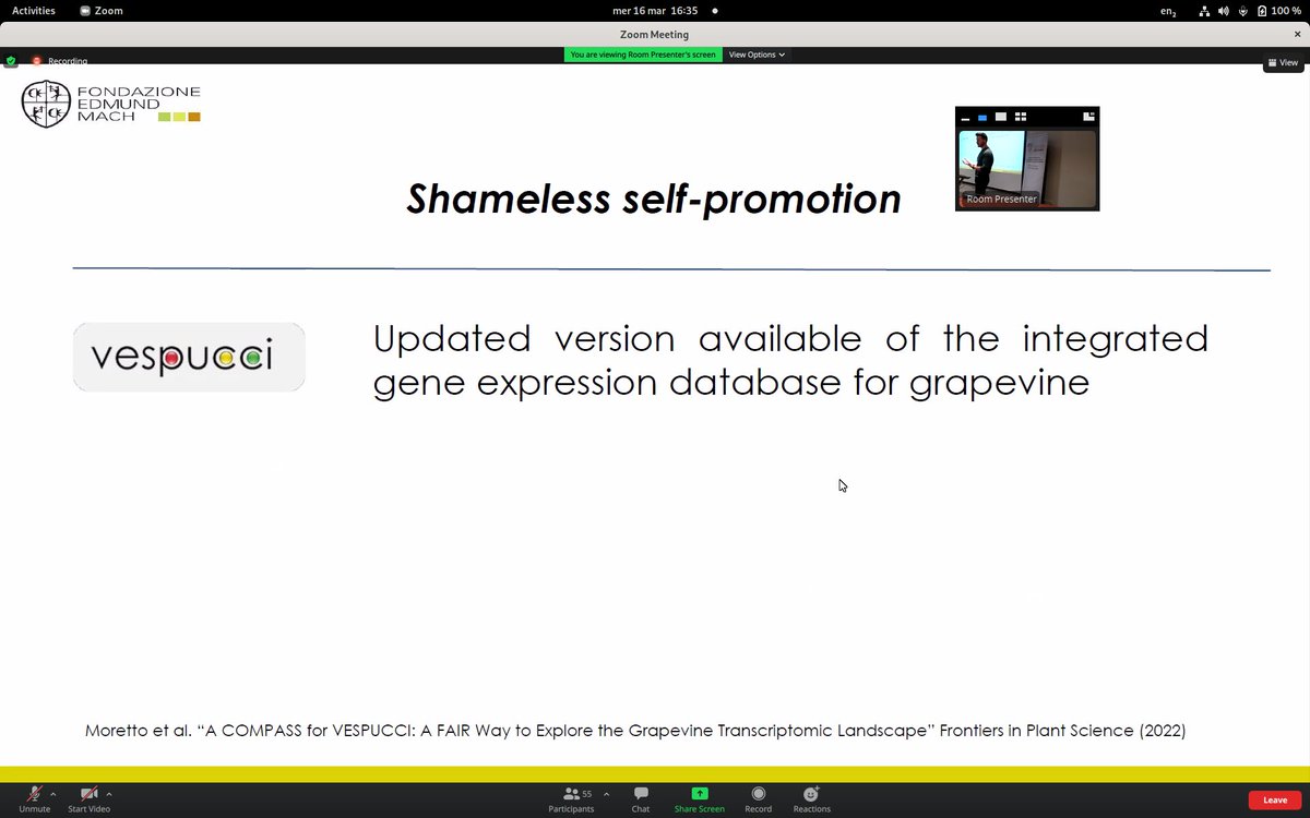 onertipaday's tweet image. @I17111 @COSTprogramme  #integrape @_Marco_Moretto_ quick talk: Absolute vs relative normalizations to model transcriptomics responses: caveats and limitations