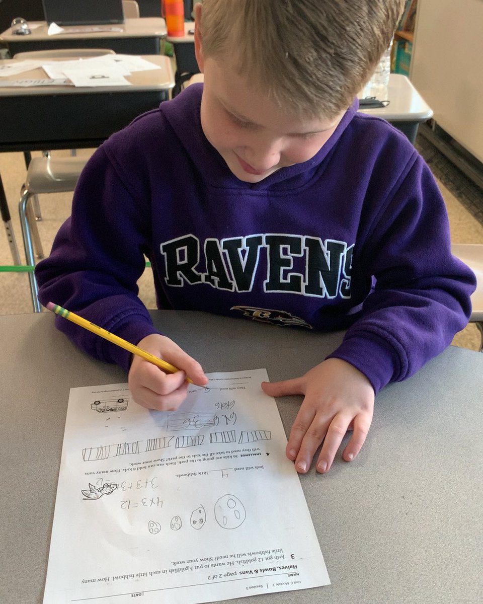 JReefTeach's tweet photo. Working on partitioning shapes and splitting doubles, along with some challenge word problems!  #math #bcps #carney #ces #learning #hardworkers https://t.co/ciOXwfaSll