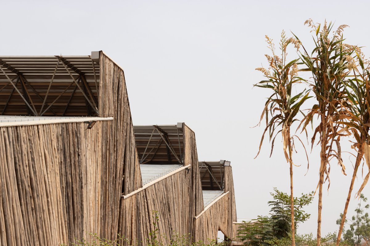 PritzkerPrize's tweet photo. “I want my buildings to inspire the user, to make the user happy. I think it is fundamental to think about what is existing in the given place where you are going to build and then check ‘what is my contribution as an architect?’” Francis Kéré, 2022 Laureate. (BIT by Kéré) https://t.co/nmtuKZ5GFk