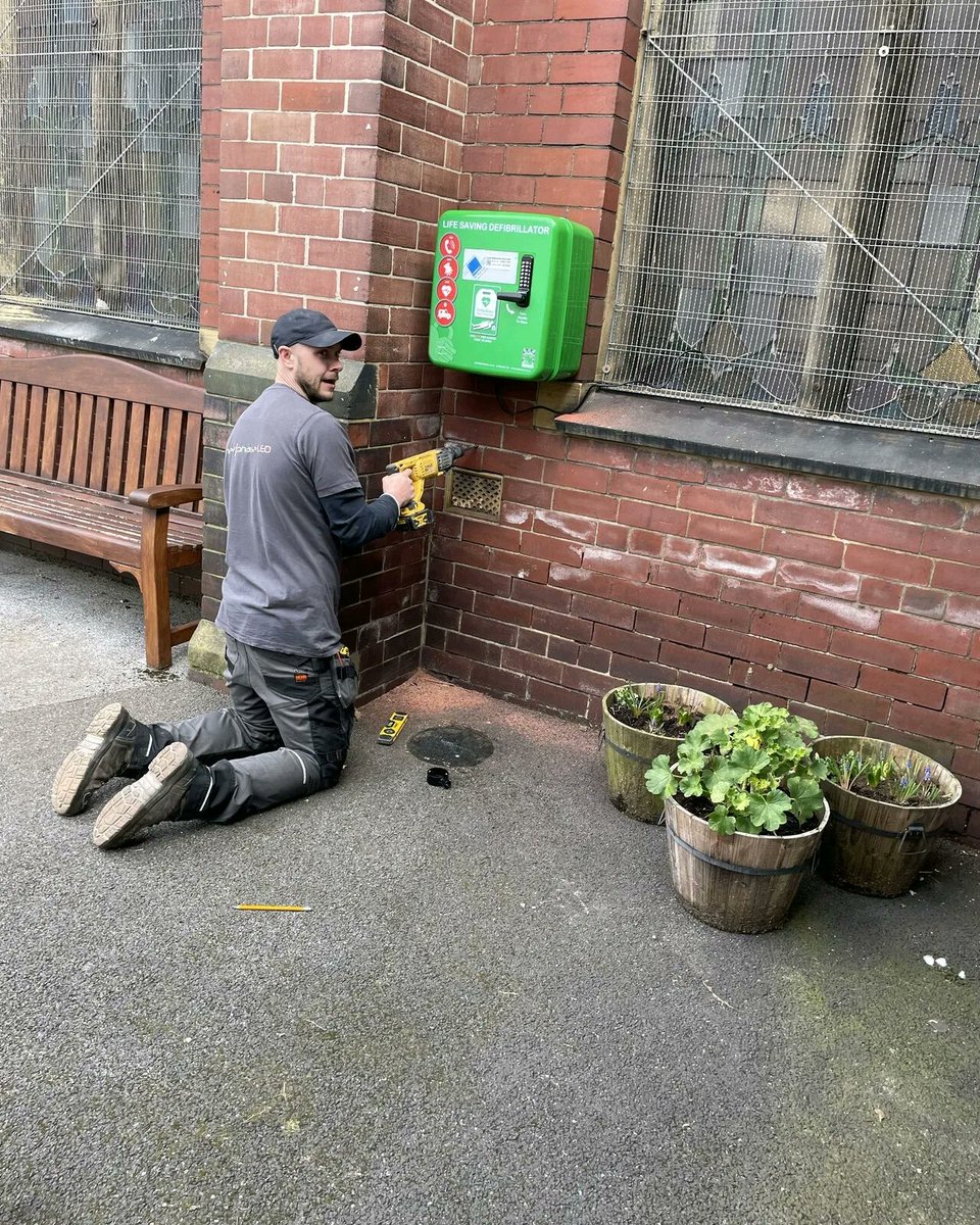 NewPhase9's tweet photo. Fire Alarm testing/servicing &amp; De-Fib installing at Hillsborough Trinity Methodist Church this week carried out by the team 🙌 ⚡️ 

Have you had your fire alarm system inspected to ensure it is in full working order in the event of a fire 🔥? https://t.co/S8yibg2hQV