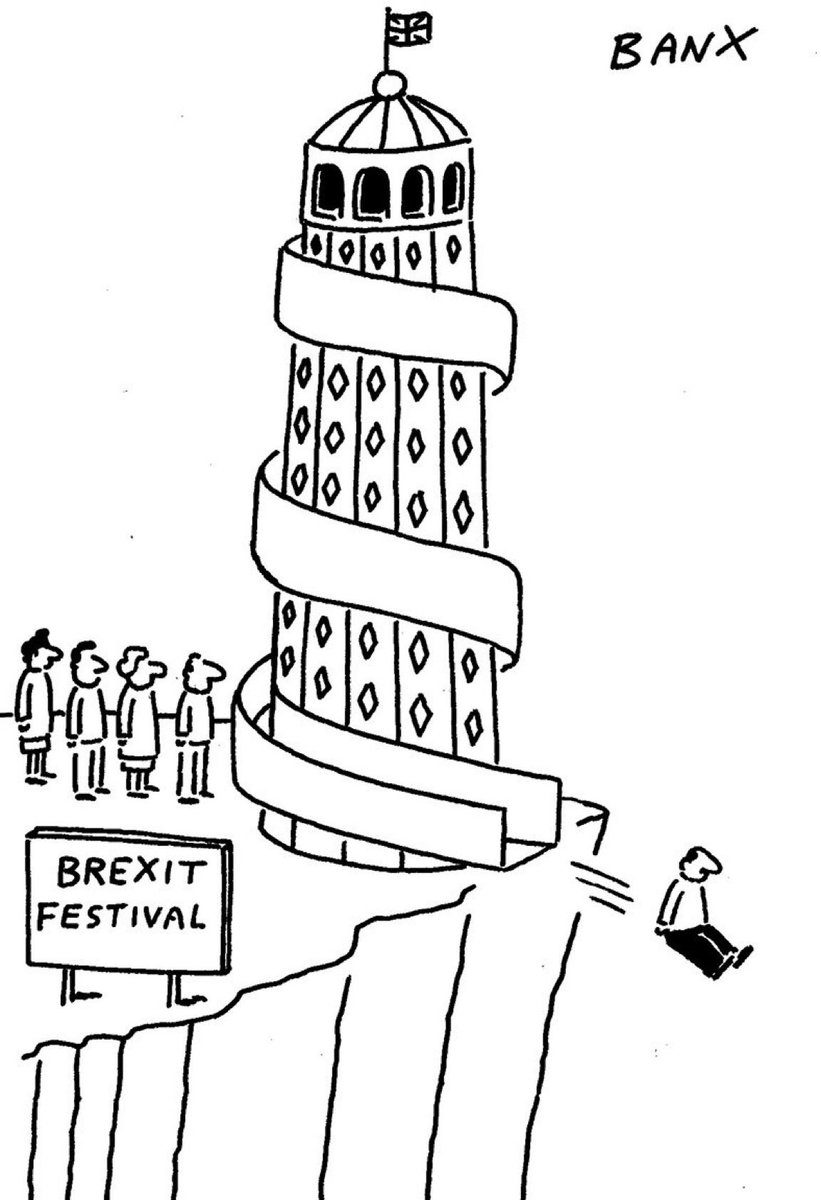 EVERY time the #FestivalOfBrexit is trending I re-post this @Banxcartoons helter skelter belter. @FT