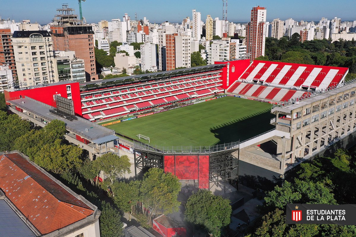 EdelpOficial's tweet photo. 🏟 ¡Nueva tribuna general disponible! 🙌La nueva ubicación ubicada sobre la esquina de 115 y 57 será utilizada esta noche por la parcialidad visitante y en los encuentros de liga le dará la posibilidad de ingreso a 2.512 socios más 🇦🇹 https://t.co/PAYS8cNYcd