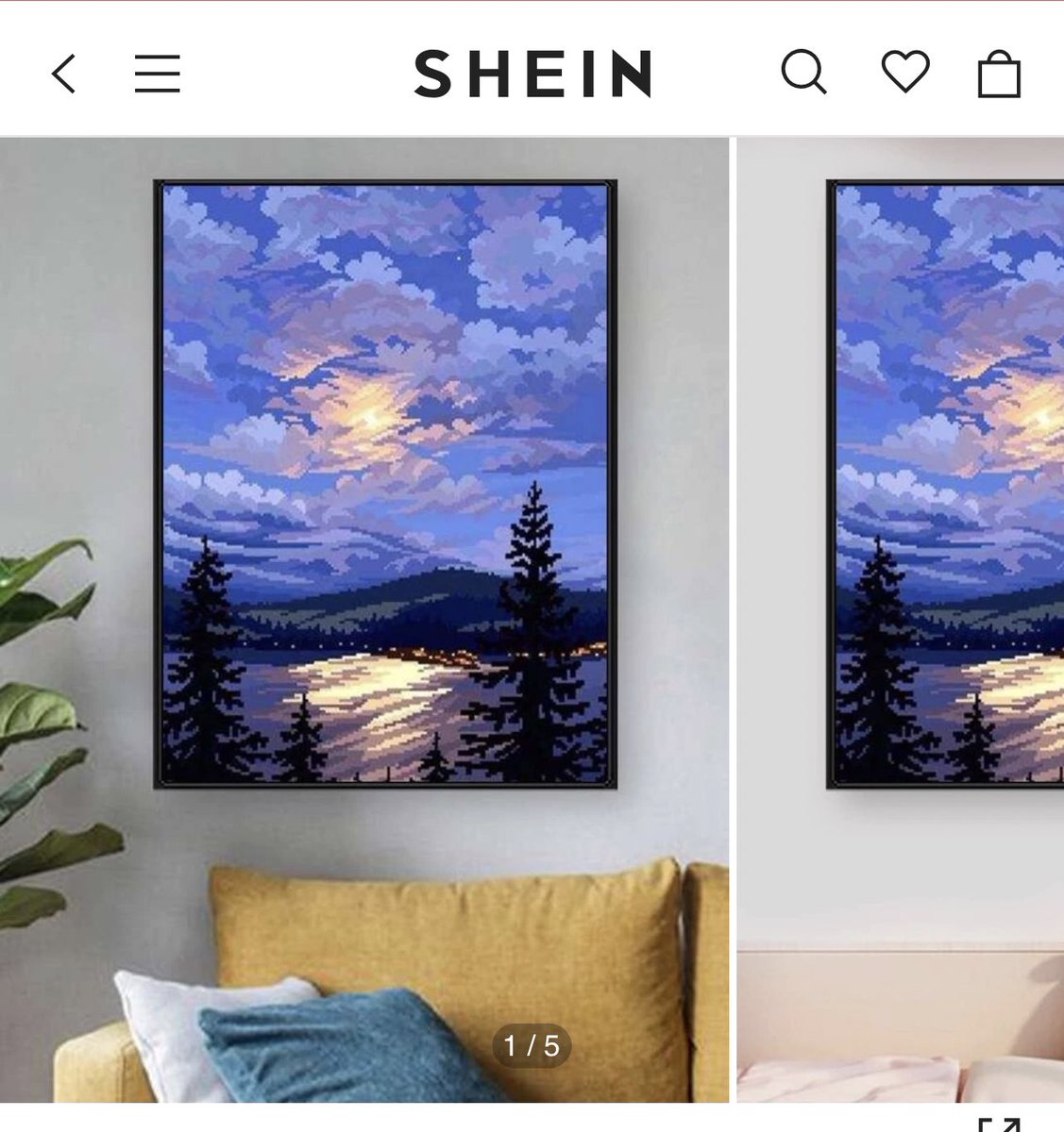16pxl's tweet photo. so @SHEIN_official stole my art lmao, guess that means i’ve truly made it 😎

nah but fr shein y’all need to delete this and any other art of mine y’all got on there 🤪 https://t.co/Sl60nO84jO