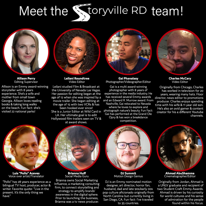 christnemaddela's tweet photo. The growing @StoryvilleRD team is filled with immensely talented content creators who are incredible people who care about the clients &amp; their communities. We're thankful for each and every one of them and committed to helping them achieve their personal and professional goals! https://t.co/Yp7kTLClgx