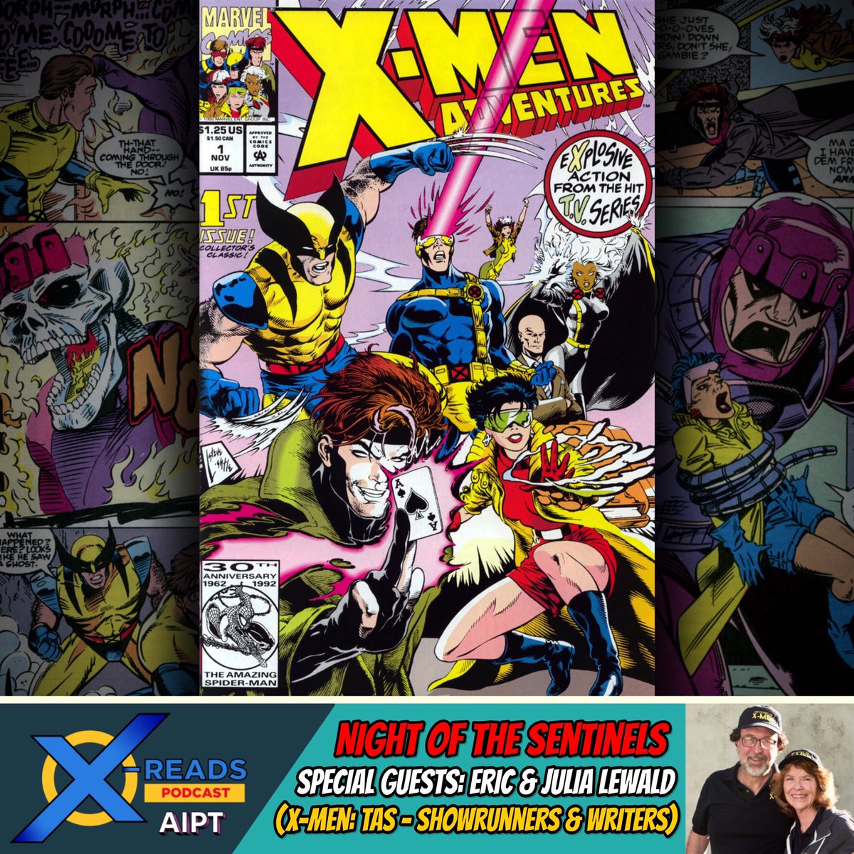 X-Reads Podcast (@xreadspodcast) on Twitter photo β New Episode Day β
The showrunners/writers of <a href="/xmentas/">XMenTAS</a> Eric & Julia Lewald (a.k.a. the architects of our childhoods π€©) join us to recap the comic book version of the Night of the Sentinels!
π§ Listen on your podcast platform of choice, or on @aiptcomics! β¬
οΈ #xtwitter #xmen β New Episode Day β
The showrunners/writers of <a href="/xmentas/">XMenTAS</a> Eric & Julia Lewald (a.k.a. the architects of our childhoods π€©) join us to recap the comic book version of the Night of the Sentinels!
π§ Listen on your podcast platform of choice, or on @aiptcomics! β¬
οΈ #xtwitter #xmen