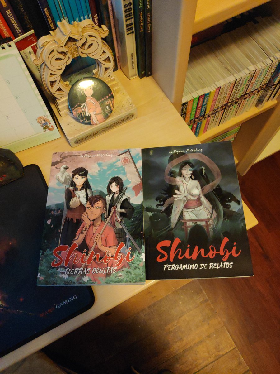 laurel_farrow's tweet photo. Ya tengo mi ejemplar en físico de Shinobi Tierras Ocultas. Para la resta de mecenas está al caer. Paciencia.
Quiero recibir todas las opiniones de todos y todas.@ExRegnum
#shinobitierrasocultas #rol #ExRegnum https://t.co/IC5lvOHPmL