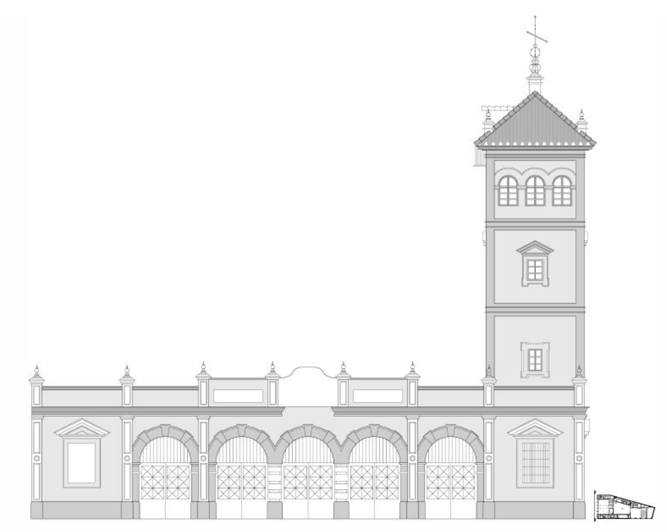 EmergenciasSev's tweet photo. El Parque Central de #Bomberos del @Ayto_Sevilla cumple 100 años. 1922-2022.
Un edificio, de estilo regionalista, realizado por el Arquitecto Municipal Juan Talavera y Heredia.
Para muchas promociones de #Bomberos será siempre parte de sus vidas.
#Gobernación @Ayto_Sevilla https://t.co/8g0qU8ADHL