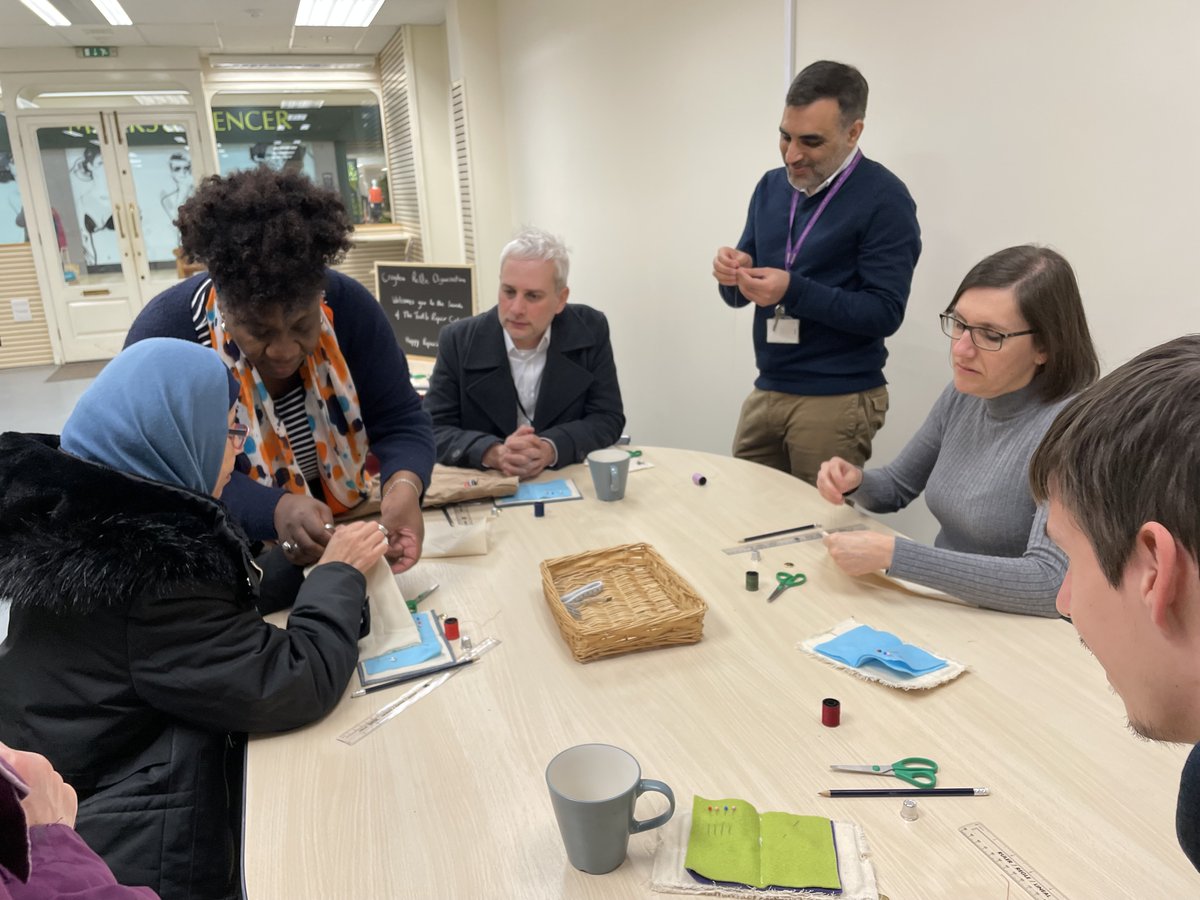 centralewg's tweet photo. Say hello to the new Repair Café at Centrale &amp; Whitgift 👋... Learn to repair clothes and reduce textile waste at new the community workshop, which you can find opposite the Marks &amp; Spencer’s entrance (Poplar Walk) https://t.co/mAEm1uELPi