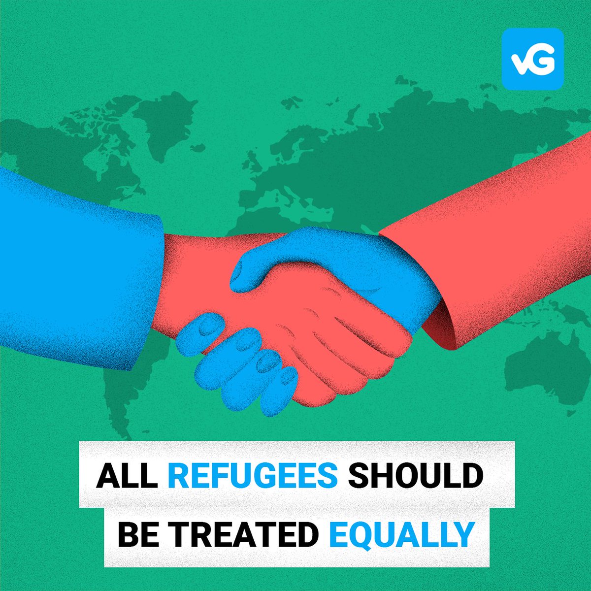 ALL #refugees, whatever they look like &amp; wherever they come from, should be welcomed and treated with dignity and respect. 

Can the incredible global response to Ukrainian refugees help set a precedent going forward? Help fight war &amp; racial injustice 👇🏽
viagood.app