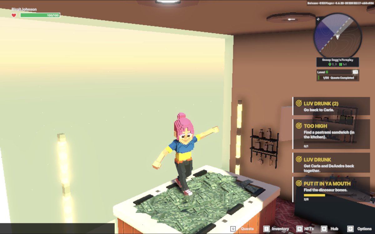 felo_eth's tweet photo. @TheSandboxGame Make it rain! 🤑
I just participated in the daily #SandboxAlphaS2Contest for a chance to earn up to 1,000 $SAND! Starting March 16 - Take a money bath in Snoop Dogg Mansion. Check out my screenshot below!
👇 #SandboxAlphaS2 https://t.co/3YjqRH9M4s
