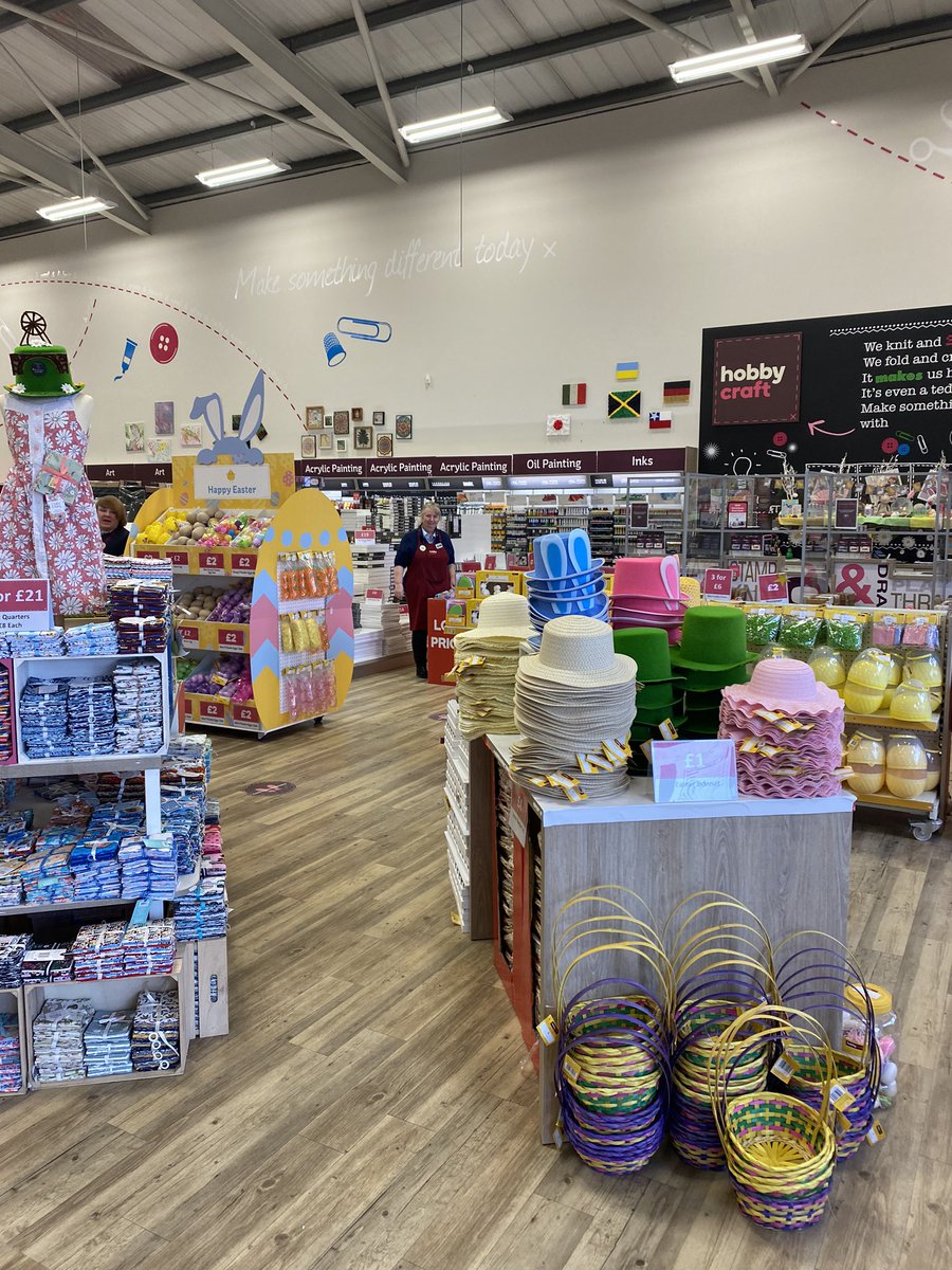 bolland_rob's tweet photo. Awesome job today @Hobbycraft_TLF well done https://t.co/zFPKpJdN2z
