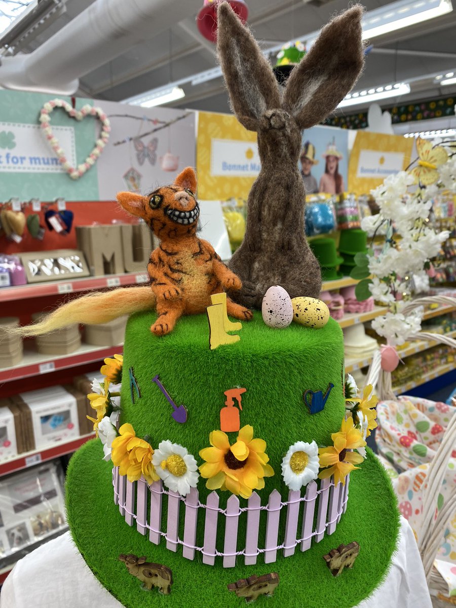 bolland_rob's tweet photo. Well done @Hobbycraft_BRM on your fit for Easter visit https://t.co/bVR3aq2RDz