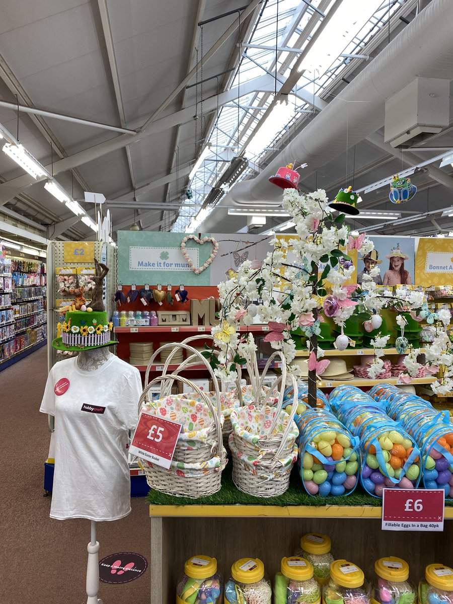 bolland_rob's tweet photo. Well done @Hobbycraft_BRM on your fit for Easter visit https://t.co/bVR3aq2RDz