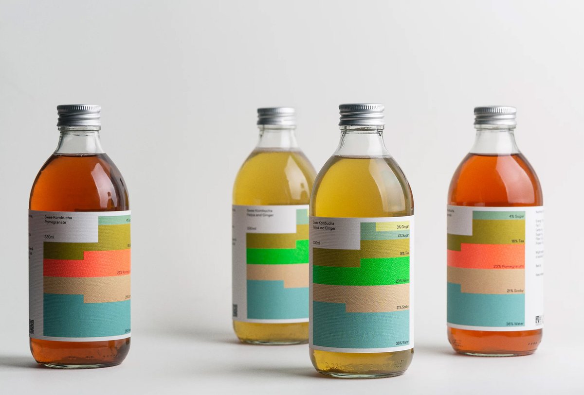 aessestudio's tweet image. Swee Kombucha by Bedow on Visual Journal → visualjournal.it/sweekombucha