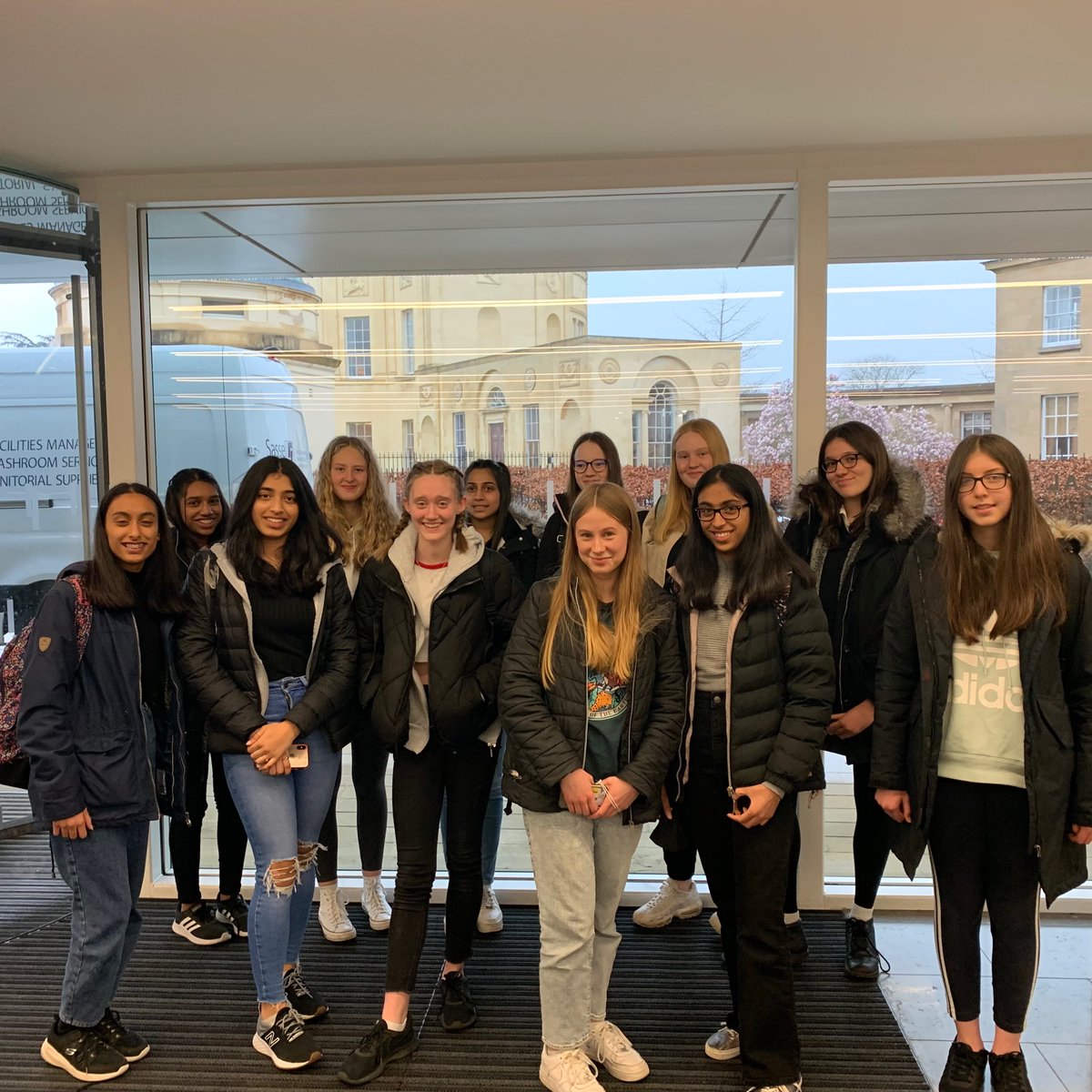 QueensSch_Maths's tweet photo. And it’s a wrap - Maths conference for girls 
#memories #girlscandoanything 
@QueensSch https://t.co/xOaHUpUyGM