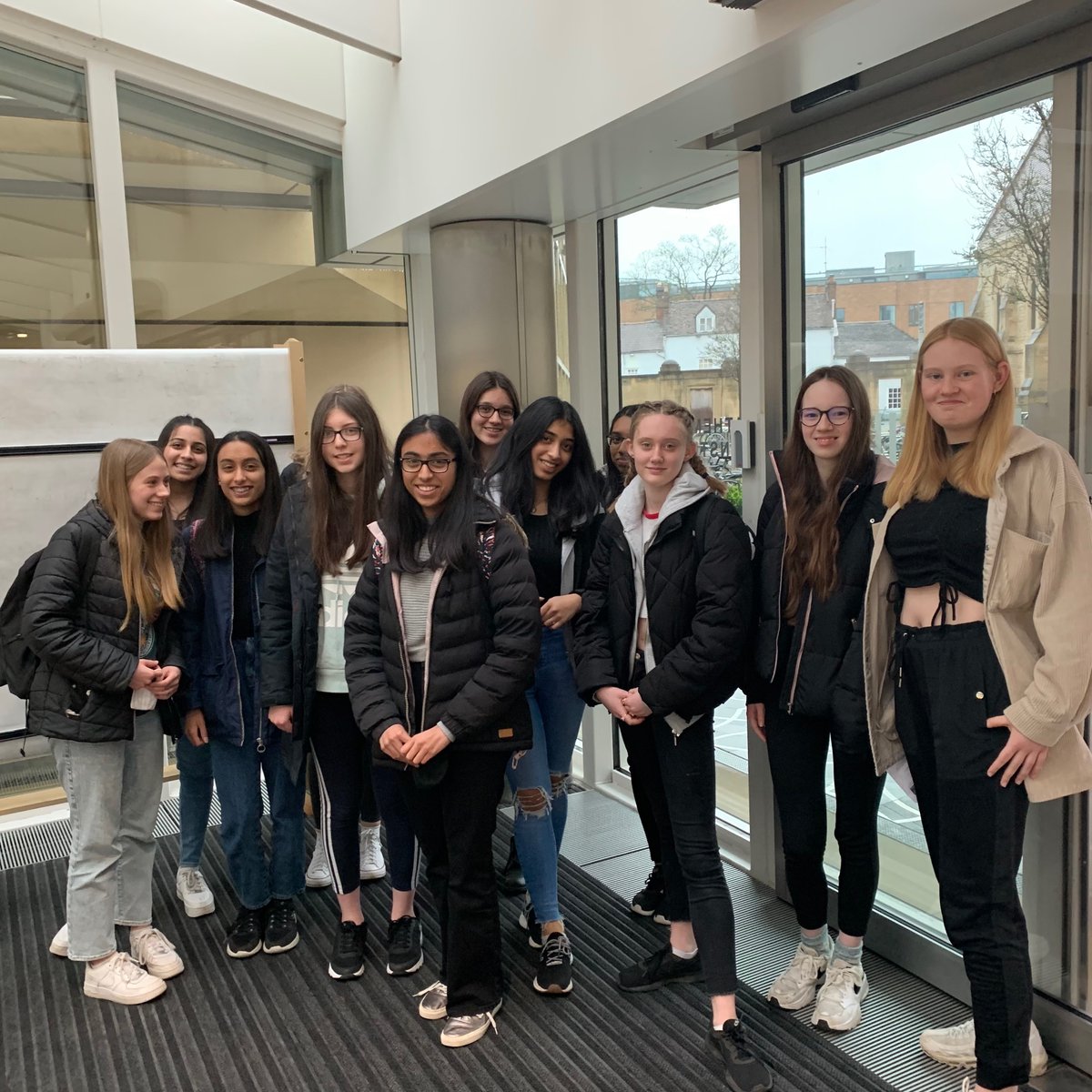 QueensSch_Maths's tweet photo. And it’s a wrap - Maths conference for girls 
#memories #girlscandoanything 
@QueensSch https://t.co/xOaHUpUyGM