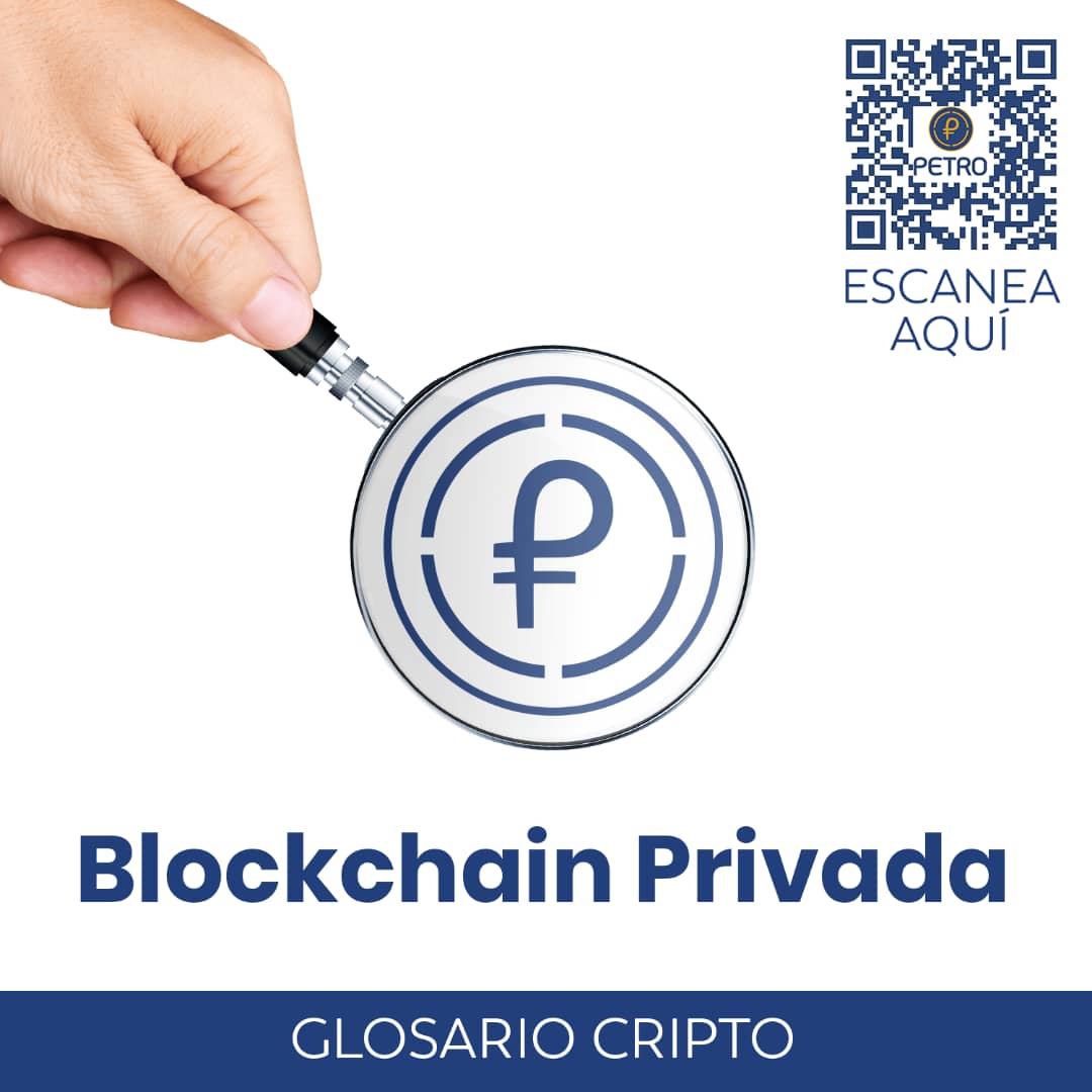 Las blockchain privadas permiten solo a participantes que han sido invitados, las mismas son convenientes para organizaciones, empresas o negocios que buscan tener un acceso limitado y privado a los registros con el propósito de mantenerla fuera del alcance del público