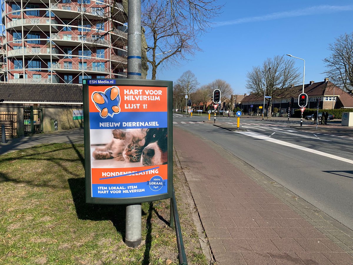 Heb je nog niet gestemd? Pak je Stempas en je ID-bewijs en snel naar het stembureau. Voor een Nieuw Dierenasiel en Afschaffing van de Hondenbelasting! #StemLokaal #StemLijst1 Hart voor Hilversum #gemeenteraadsverkiezingen2022