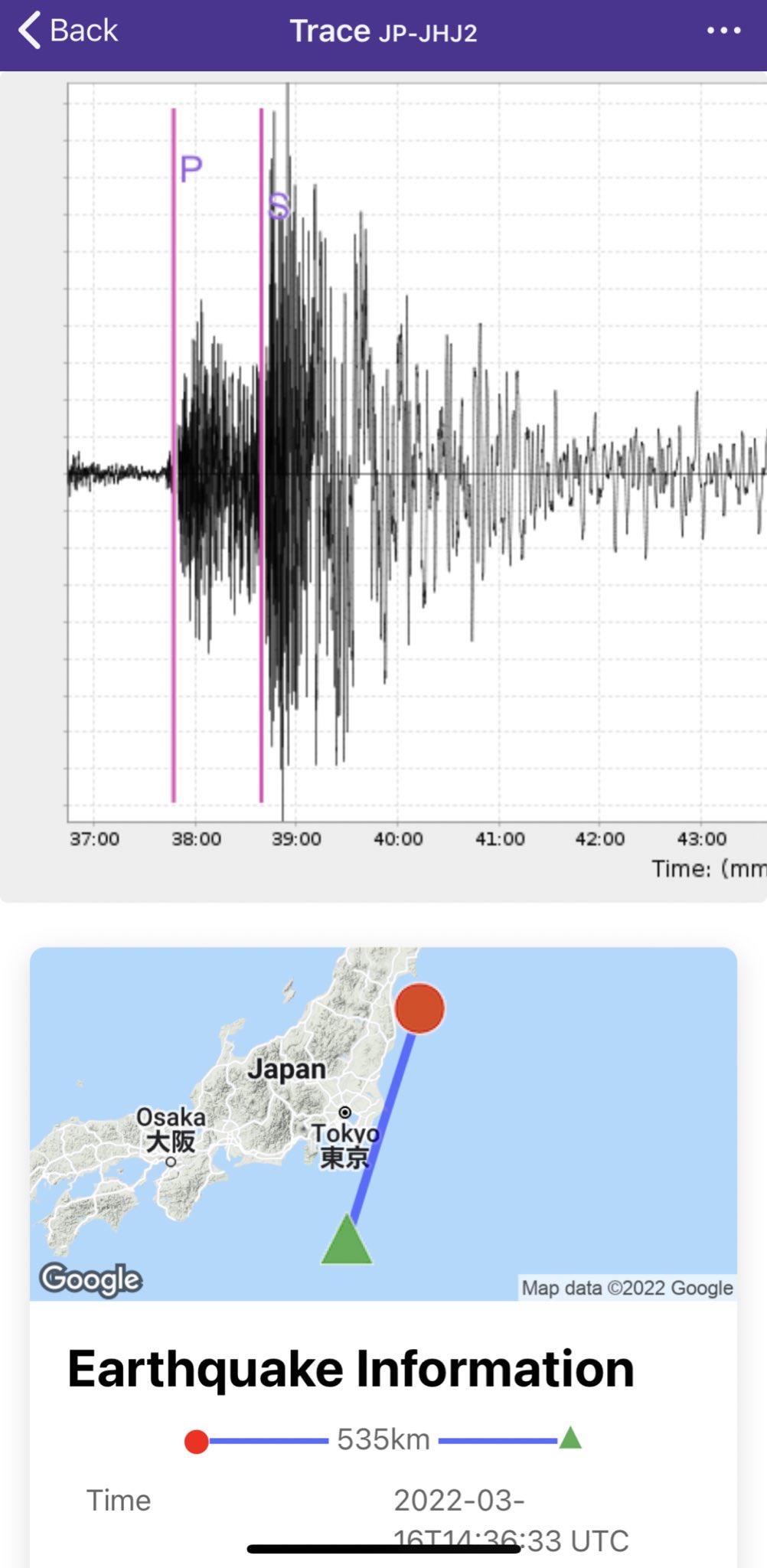 IRIS Earthquake Sci on Twitter "See the waves from the M7.3 earthquake