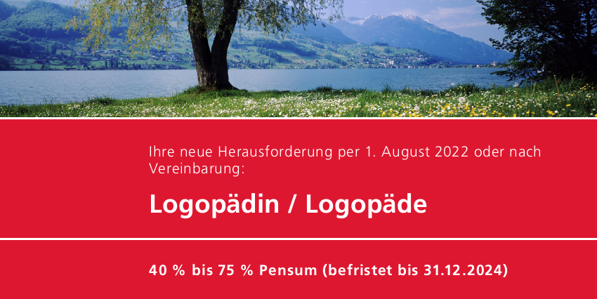 Der Kanton #Obwalden sucht per 1. August 2022 oder nach Vereinbarung eine Logopädin oder einen Logopäden. Mehr Informationen zur Stelle: ow.ch/stellen