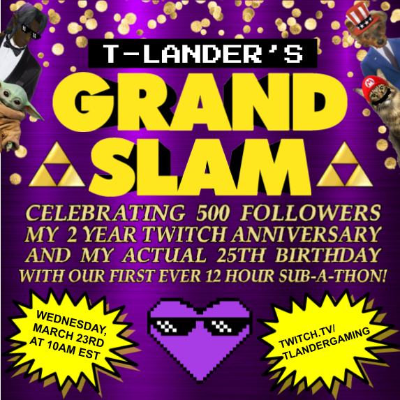 tlandergaming's tweet photo. MARK YOUR MUTHAF***ING CALENDARS!!!😎#GGsOnly https://t.co/nbs2M0zR72