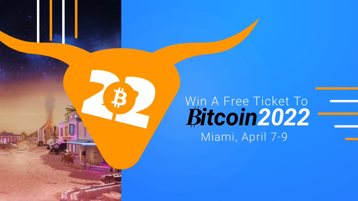 getaurox's tweet photo. 🆓🆓🆓 Are You Ready, #AuroxNation? We're giving away one @TheBitcoinConf ticket (💲900 Value) taking place in #Miami from April 7th-9th.

To qualify, follow us 👋 &amp; check out how you can enter up to 32 (❗️) times: https://t.co/KdQgBj5Ghg $URUS #Crypto #Bitcoin #CryptoNews #DeFi https://t.co/K0Vshzz4yC