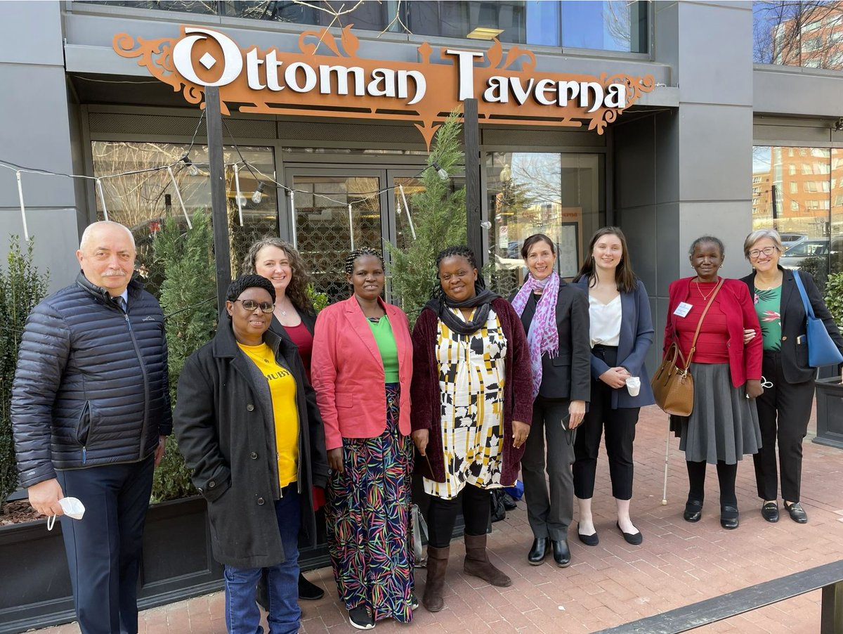 StateIVLP's tweet photo. This week we welcomed an #IVLP group from Rwanda and celebrated the ​start of their in-person exchange experience! The​se leaders will connect with counterparts ​throughout the U.S. to explore advocacy for the economic empowerment ​&amp; social inclusion of persons with disabilities. https://t.co/T1vFtWxf8N